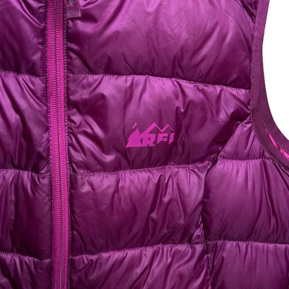 REI Puffer Down Vest Womens Small - Picture 2 of 3